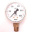 Used Wika 759-2-1000 Pressure Gauge Lower Mount, 0-1000 Psi, Dry, 1/4" NPT, Brass