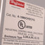 Used Hoffman A-1086CHSCFG Fiberglass Enclosure Cabinet Box 10" x 8" x 6"