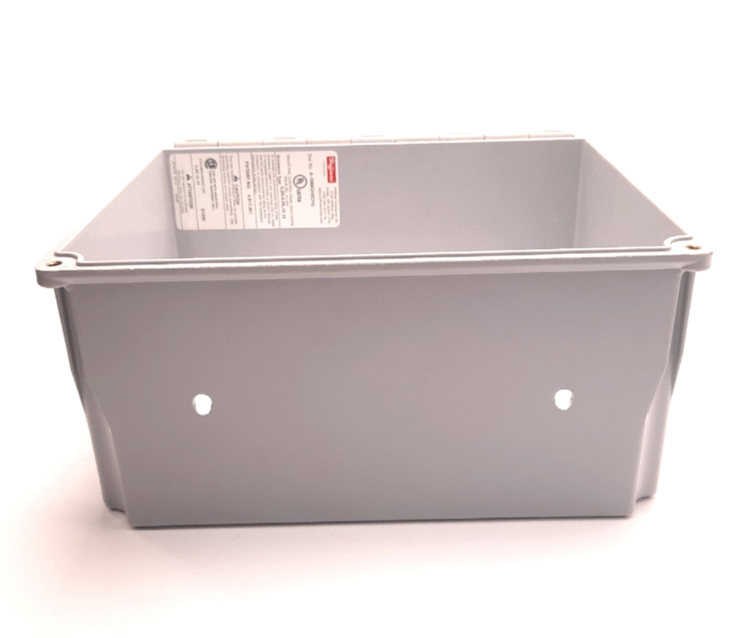 Used Hoffman A-1086CHSCFG Fiberglass Enclosure Cabinet Box 10" x 8" x 6"