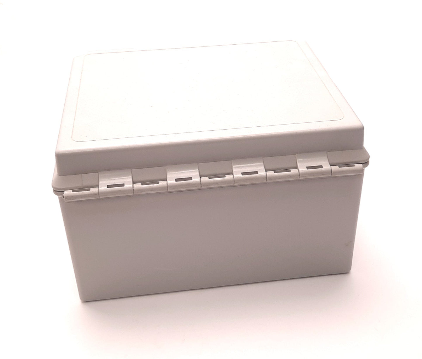Used Hoffman A-1086CHSCFG Fiberglass Enclosure Cabinet Box 10" x 8" x 6"