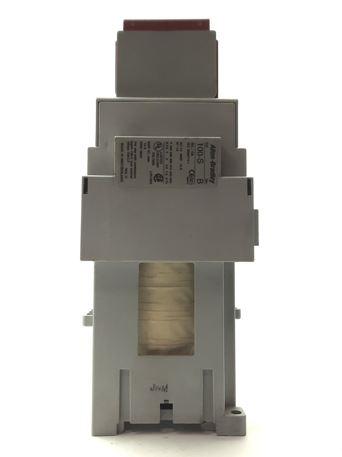 Used Allen Bradley 100S-C43DJ14C Guardmaster Safety Contactor 600VAC 75A, 24VDC Coil