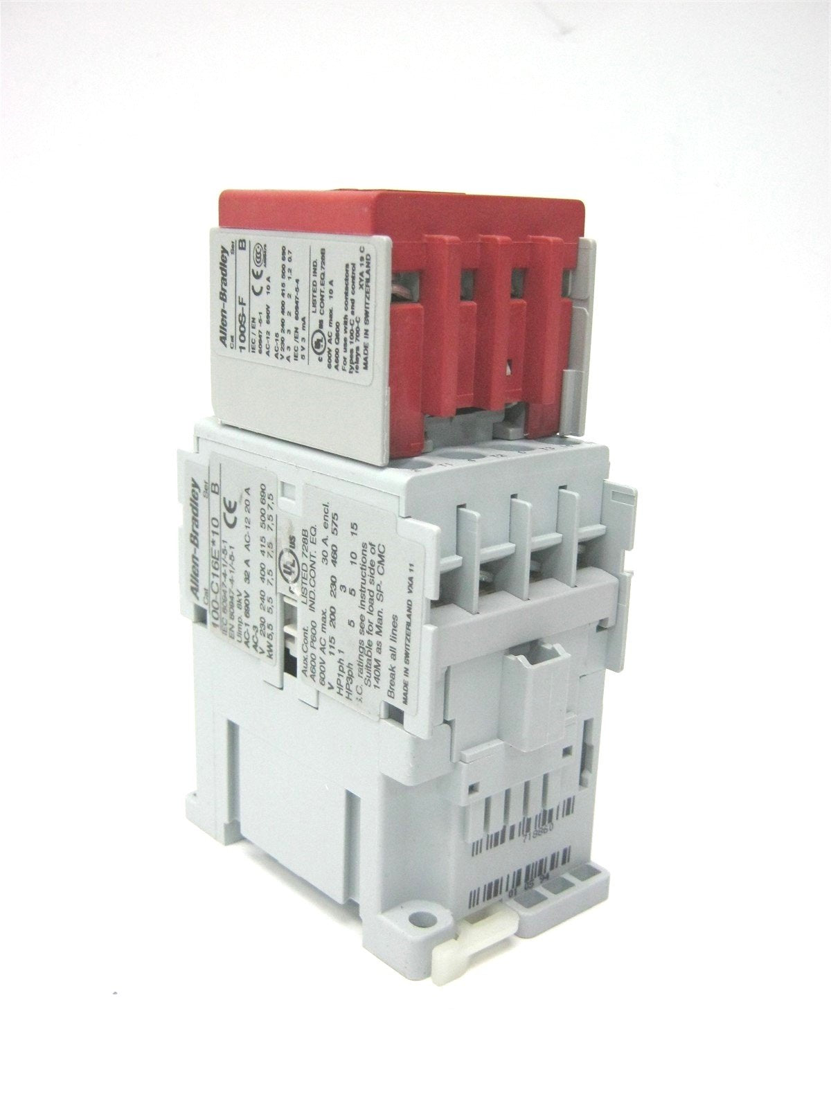 Used Allen Bradley 100S-C16EJ14BC Guardmaster Contactor 32A 690V