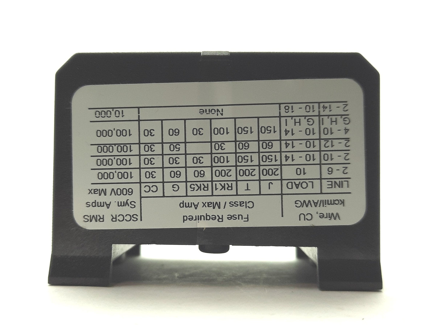 Used Marathon 1412400 Power Distribution Block 600V 115A 2-14 to 4x 10-18AWG