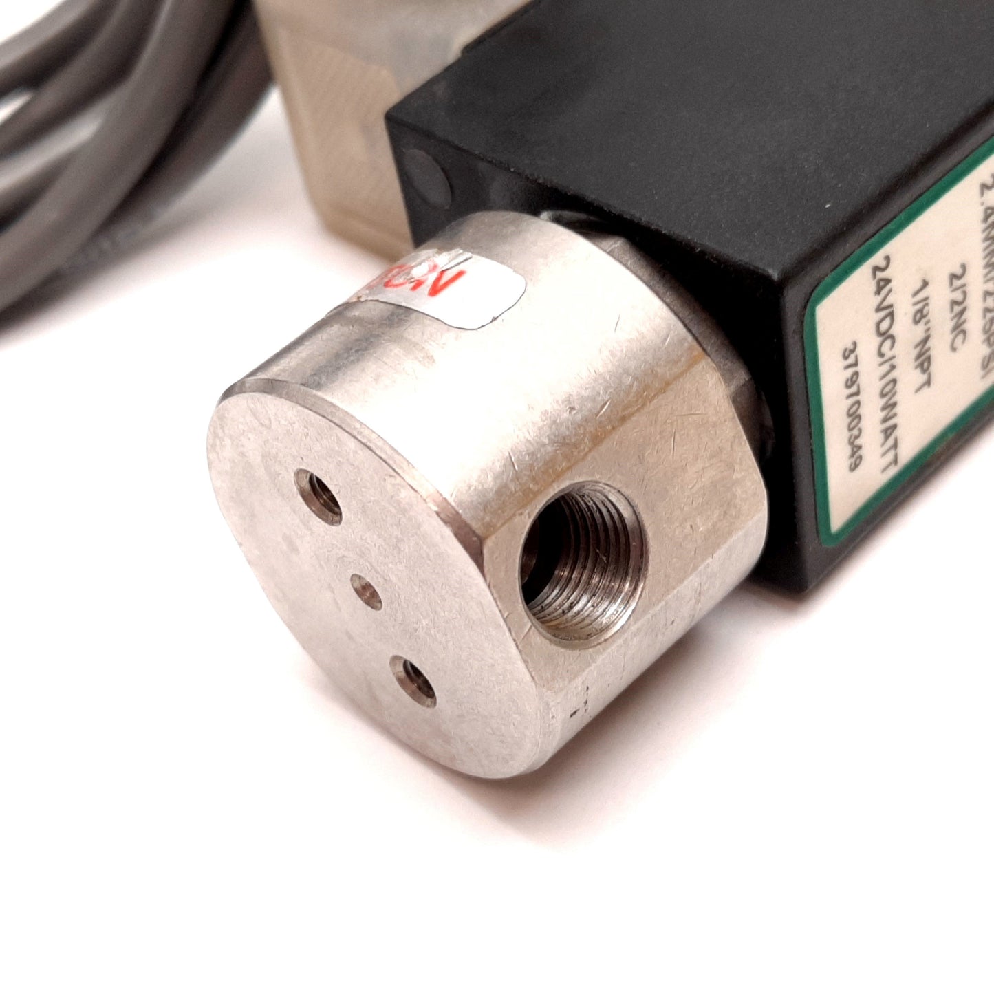 Used Spartan Scientific 4200-03-9283 Solenoid Valve, 2-Position 2-Port N/C, 24VDC