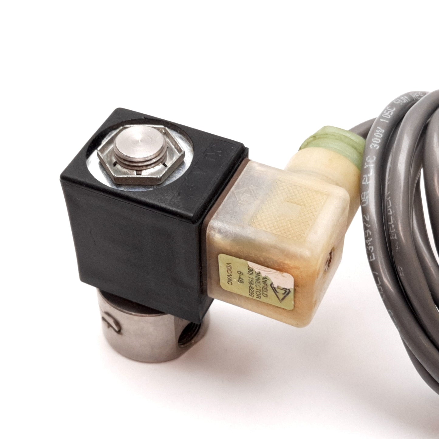 Used Spartan Scientific 4200-03-9283 Solenoid Valve, 2-Position 2-Port N/C, 24VDC