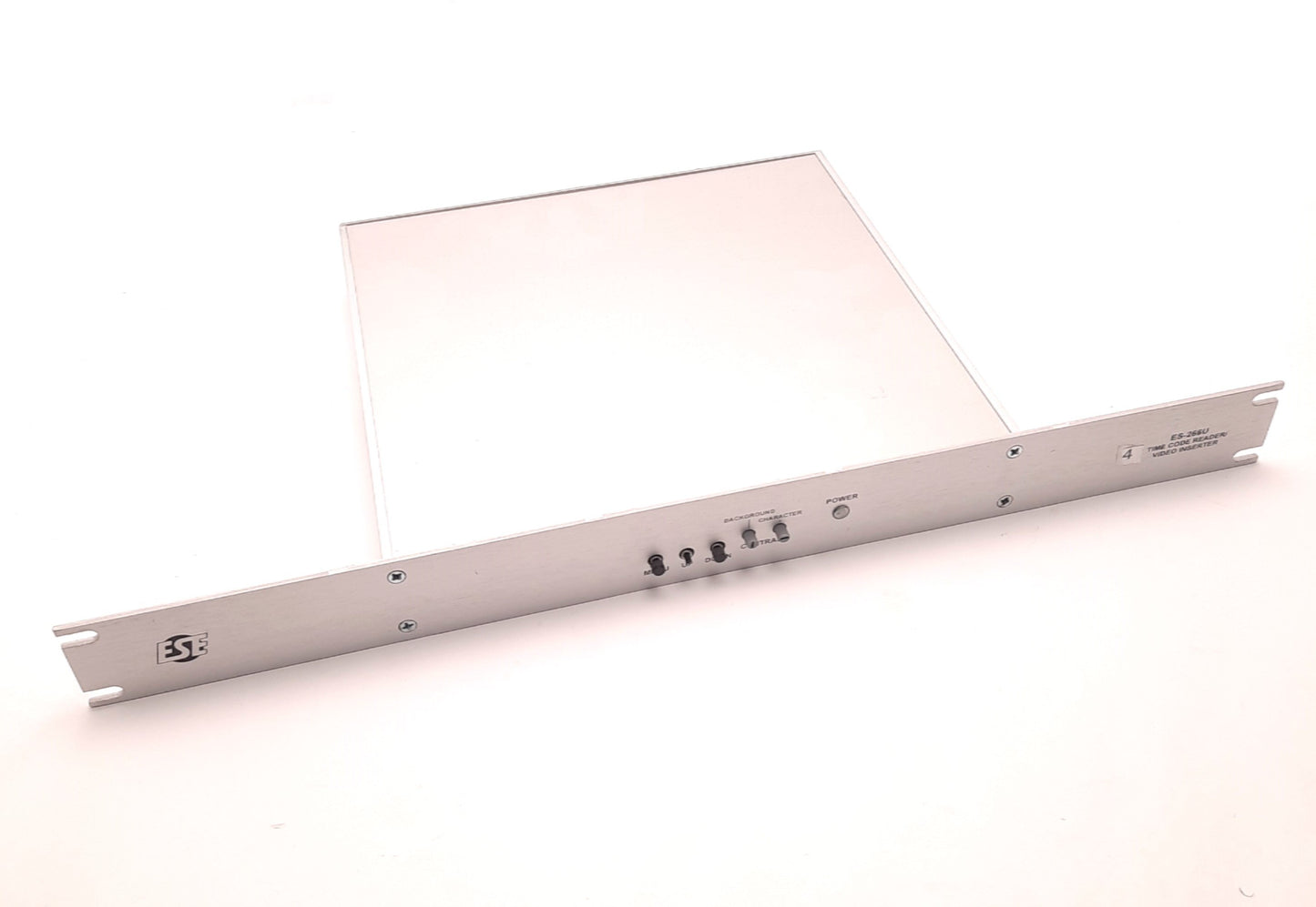 Used ESE ES-266U Video Time/Date Generator Rack Mount BNC NTSC, Pal, S-Video, 117v AC
