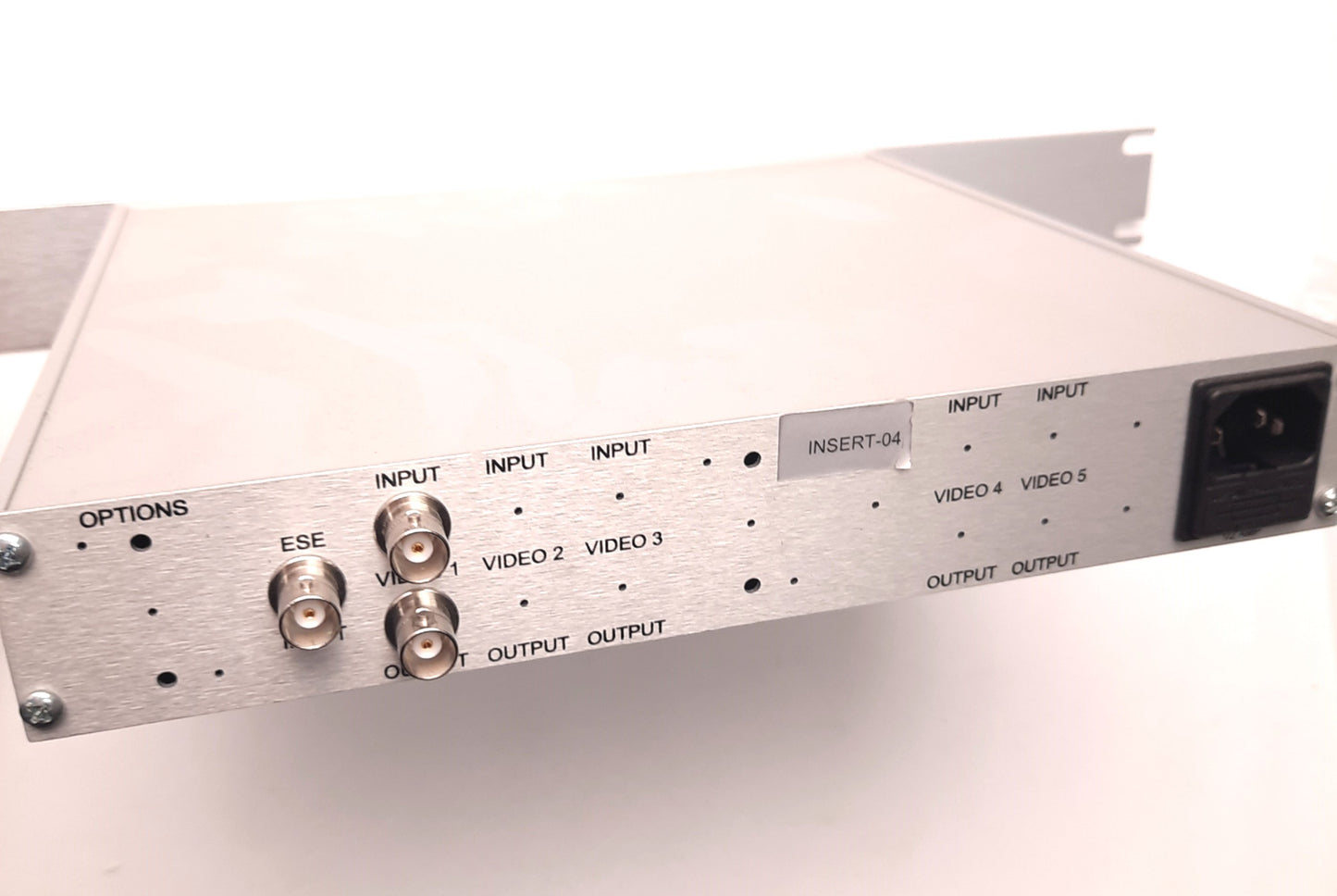 Used ESE ES-266U Video Time/Date Generator Rack Mount BNC NTSC, Pal, S-Video, 117v AC