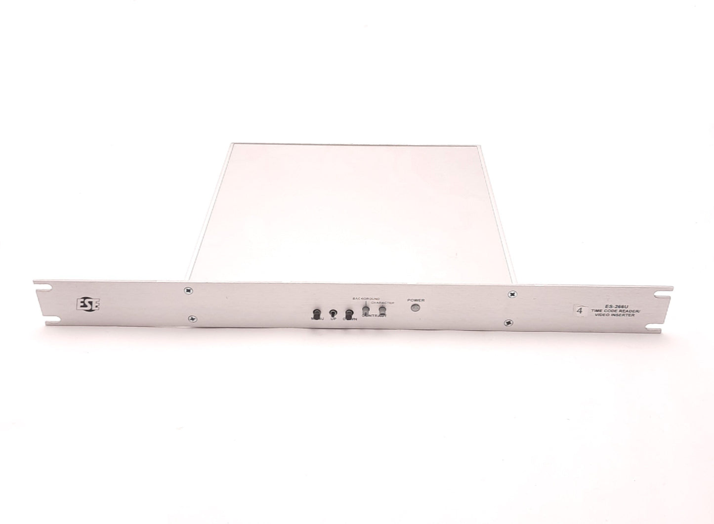 Used ESE ES-266U Video Time/Date Generator Rack Mount BNC NTSC, Pal, S-Video, 117v AC