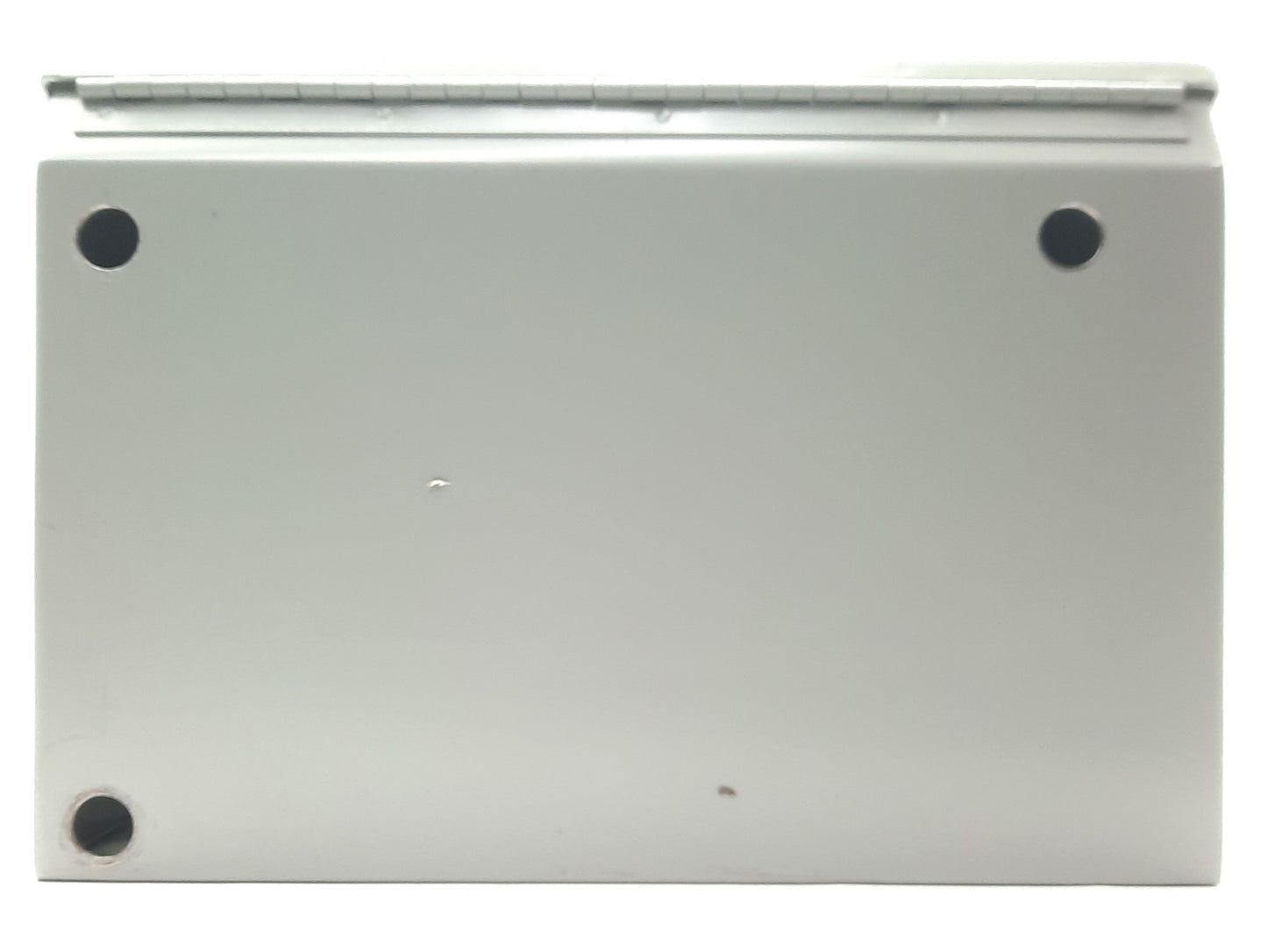 Used Hoffman C16C16 Sloped Top Steel Enclosure 16"H x 16"W x 11.09"D *20mm Holes*