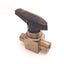 Used Whitey B-44-F4 Ball Valve 1/4" Female to 1/4" Female NPT Two-Way 2500 Psig Max