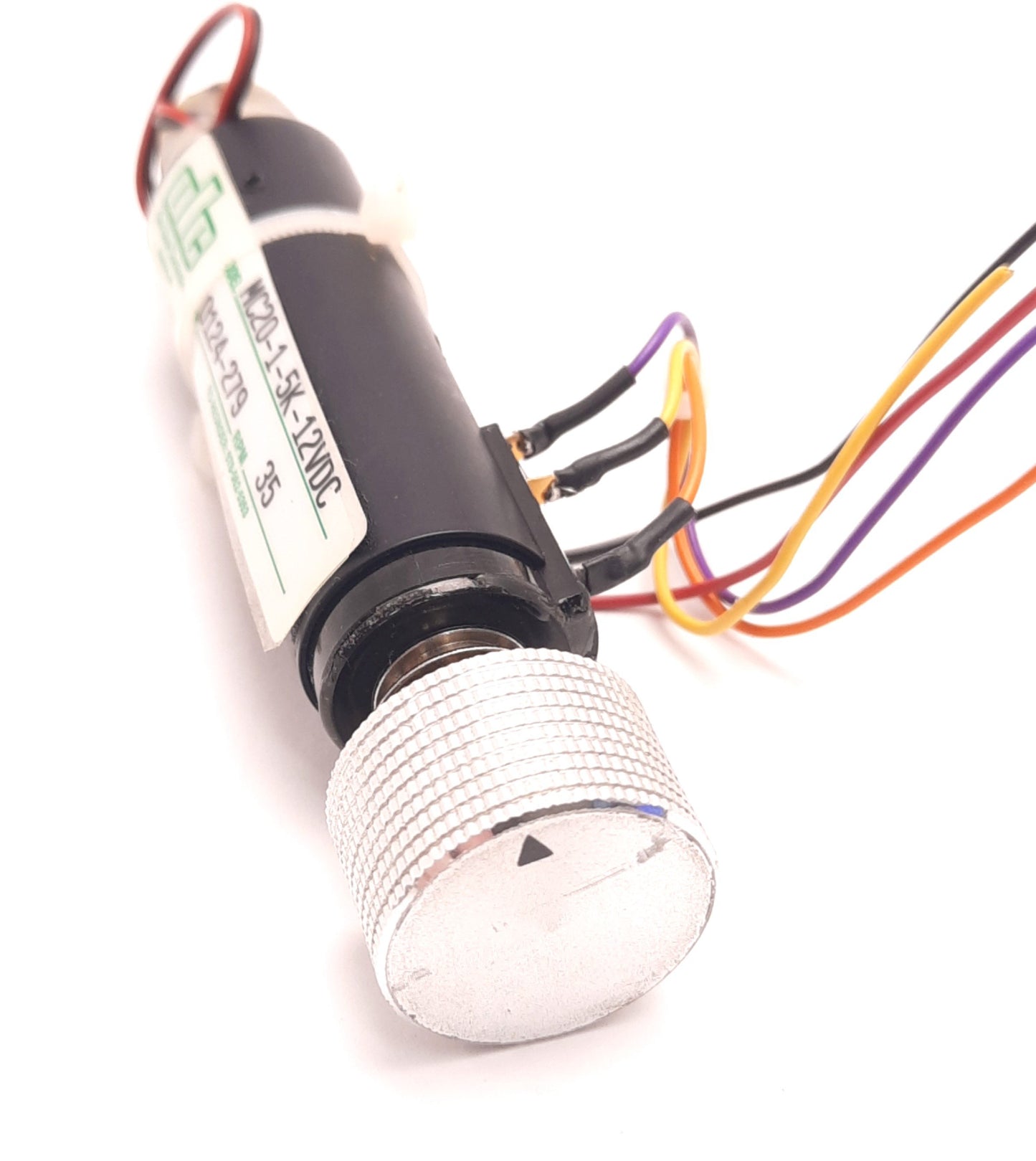 Used On Line Controls MC20-1-5K-12vDC Motorized Potentiometer 2 Watts 100 ohm to 100k