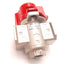 Used SMC VHS-N03-Z Modular Lock-Out Valve 3 Ports 3/8" NPT 15 to 150 Psi Two Position
