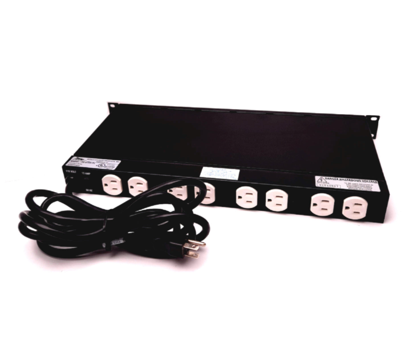 Used Middle Atlantic Power PD-815R-PL Rackmount Power Strip 8 Outlet 115V 15A