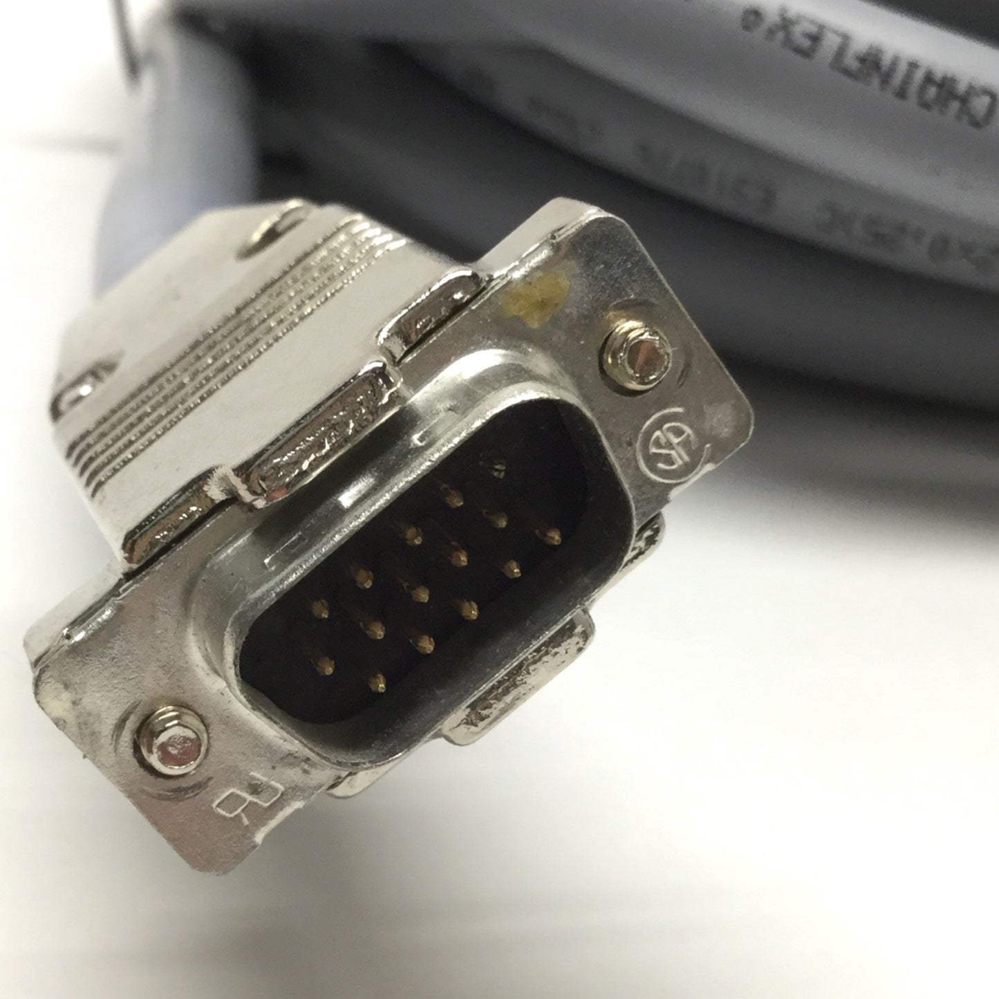 Used Parker 71-025004-15 High Flex Servo Motor Encoder Feedback Cable ViX/Aries 15ft