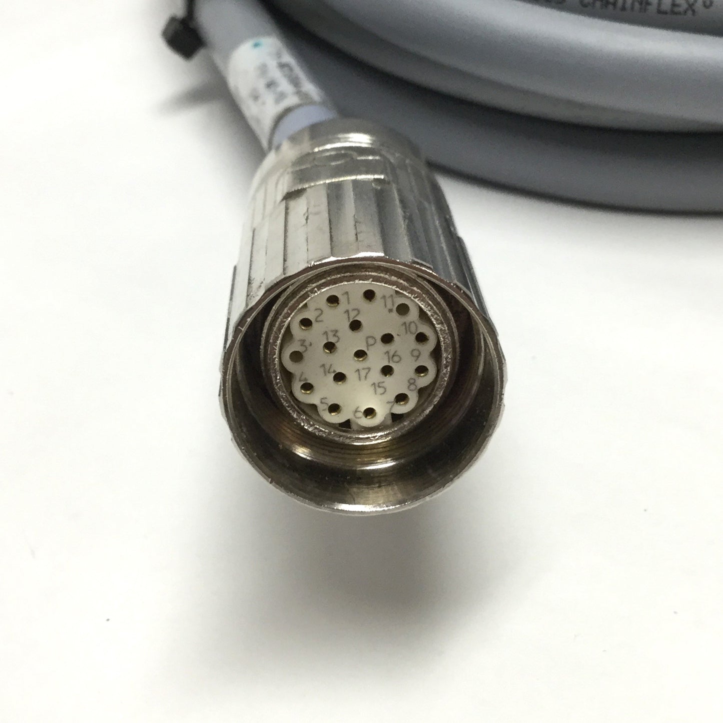 Used Parker 71-025004-15 High Flex Servo Motor Encoder Feedback Cable ViX/Aries 15ft
