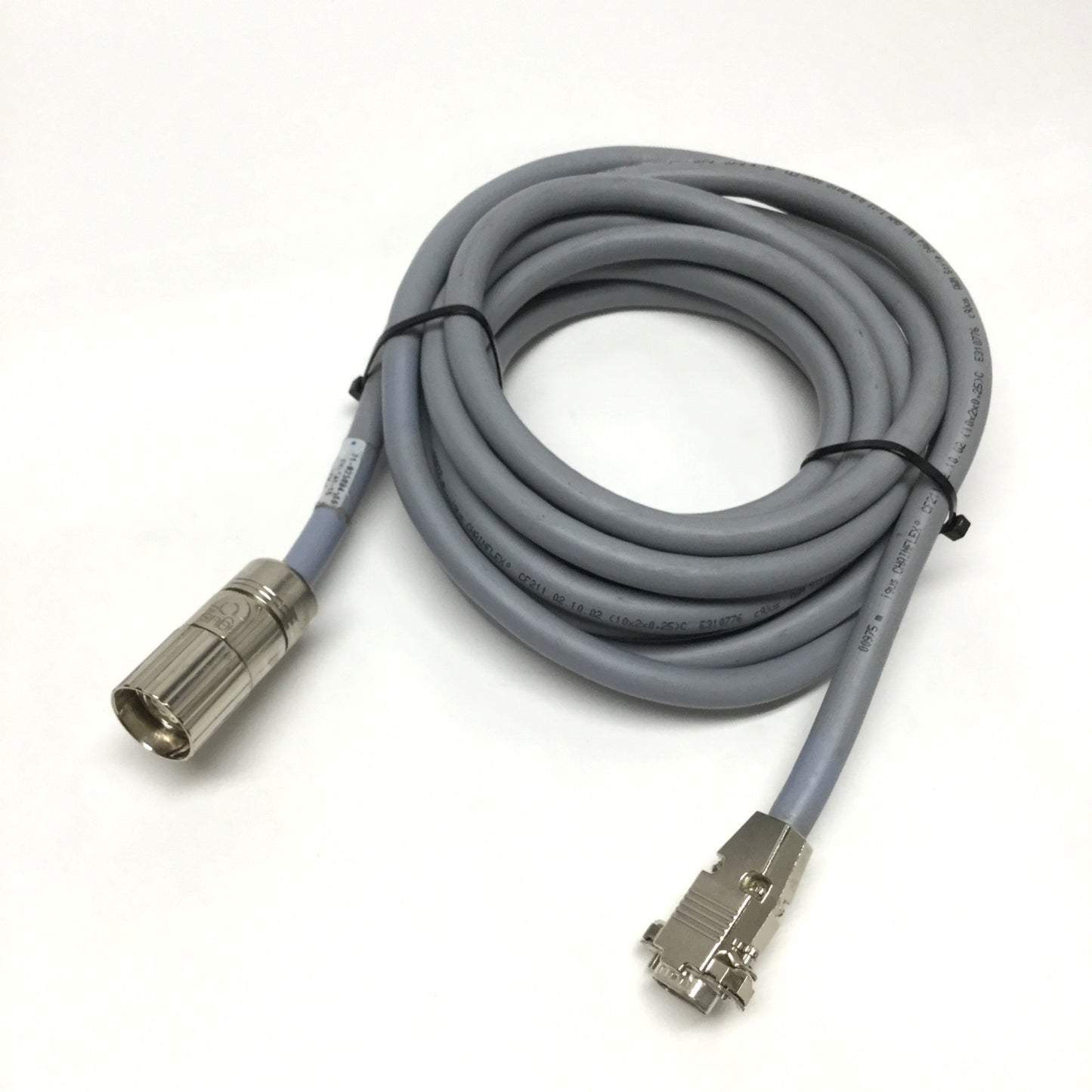 Used Parker 71-025004-15 High Flex Servo Motor Encoder Feedback Cable ViX/Aries 15ft