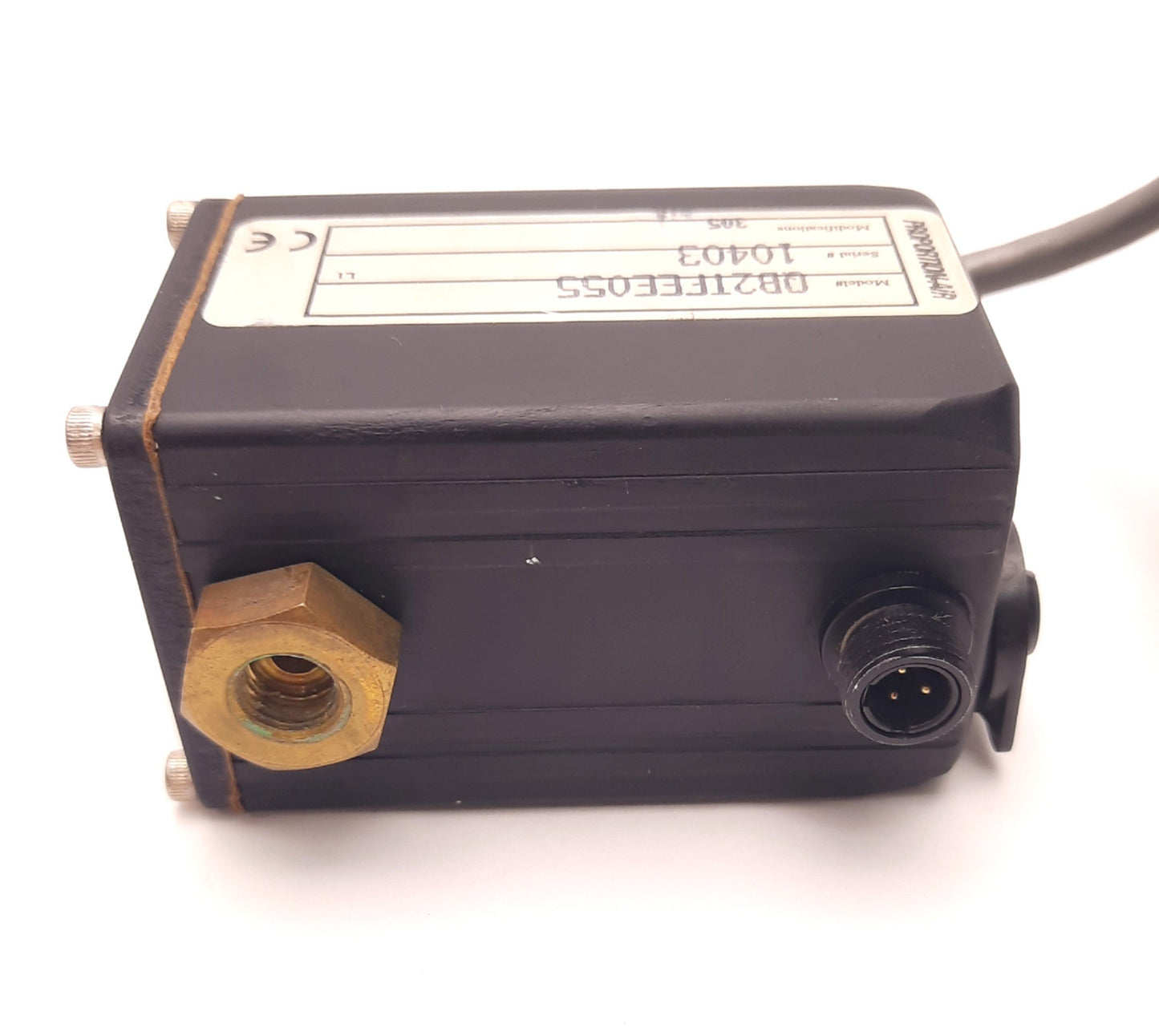 Used Proportion Air QB2TFEE055 Mod 305 Pressure Control Valve 0-10vDC Input 0-55 Psig