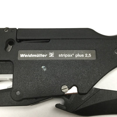Used Weidmuller 9020000000 Stripax Plus 2,5 Wire Stripper/Cutter/Crimper *Needs Blade