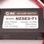 Used SMC NZSE1-T1 Vacuum Pressure Switch -14.7 Psi Max, 80mA Output, 12-24v DC Input
