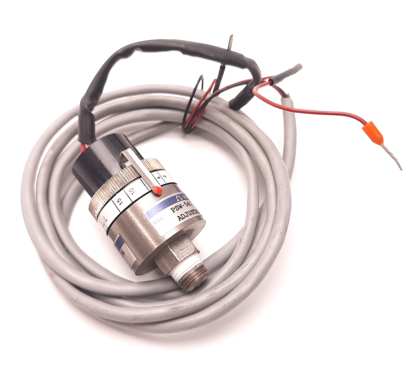 Used Omega PSW-541 Vacuum Pressure Switch 29.9 inHg Max, One Amp 115v AC Switch