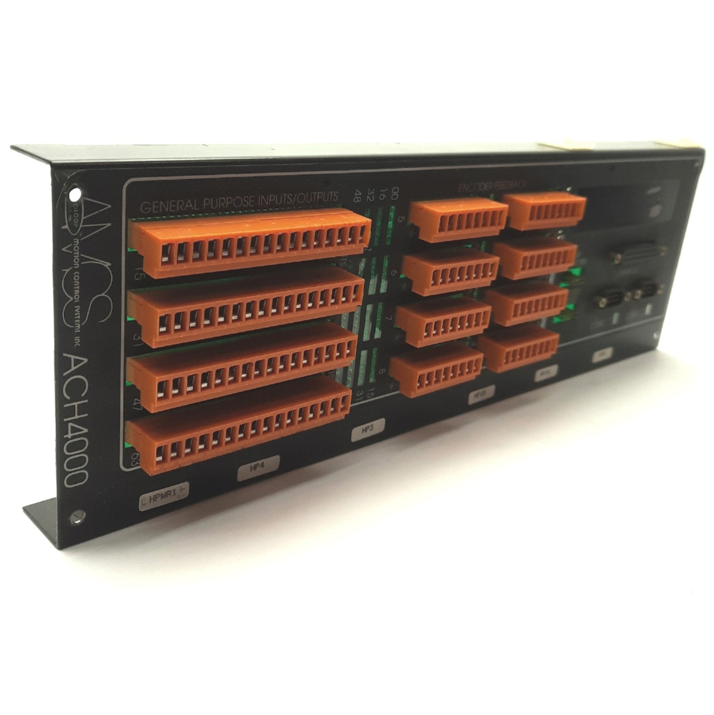 Used AMCS/Parker ACH4000 ACROLOOP Mult-Axis Motion Controller I/O Breakout Box