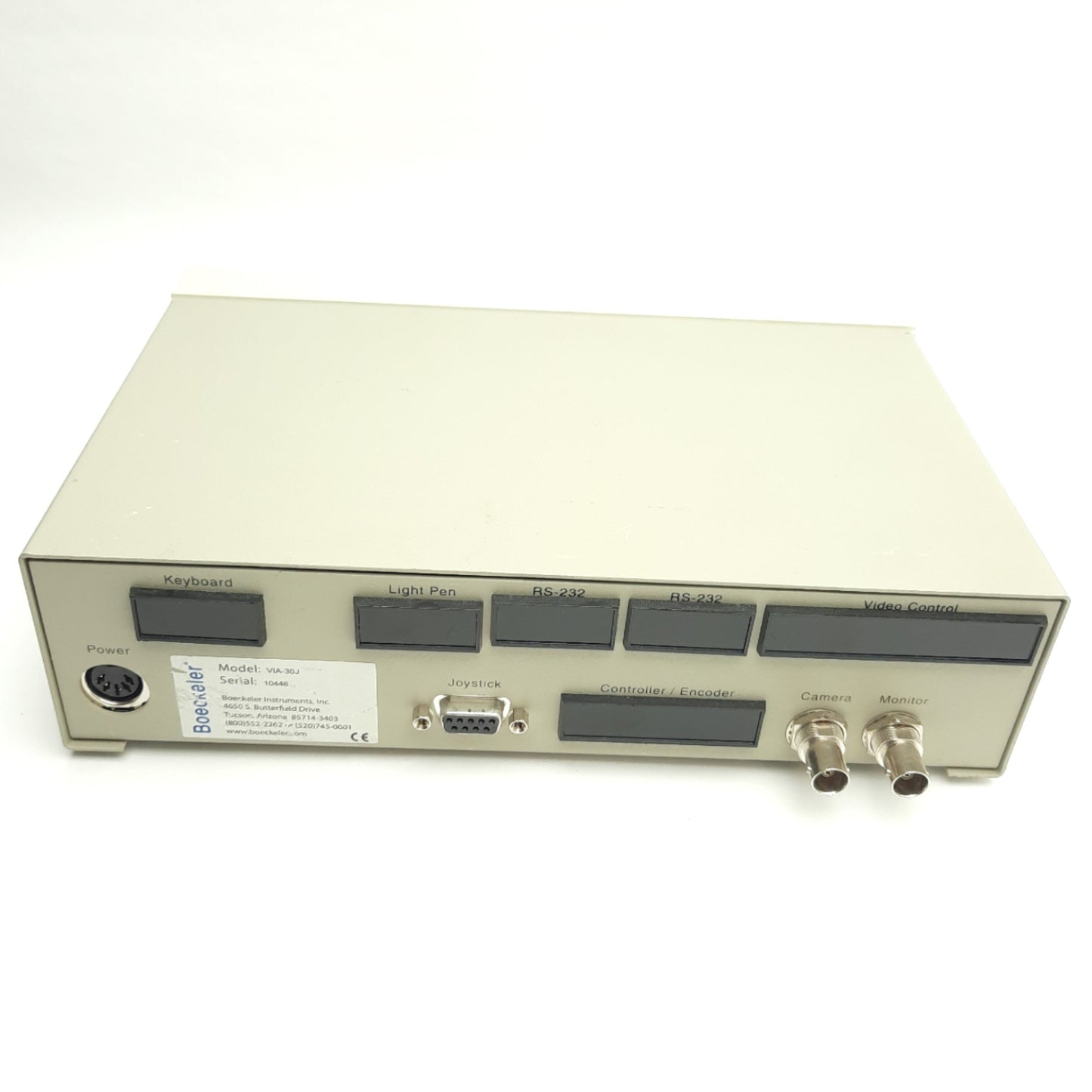 Used Boeckeler VIA-30J Video Image Crossline Generator Controller 110/220VAC 60Hz