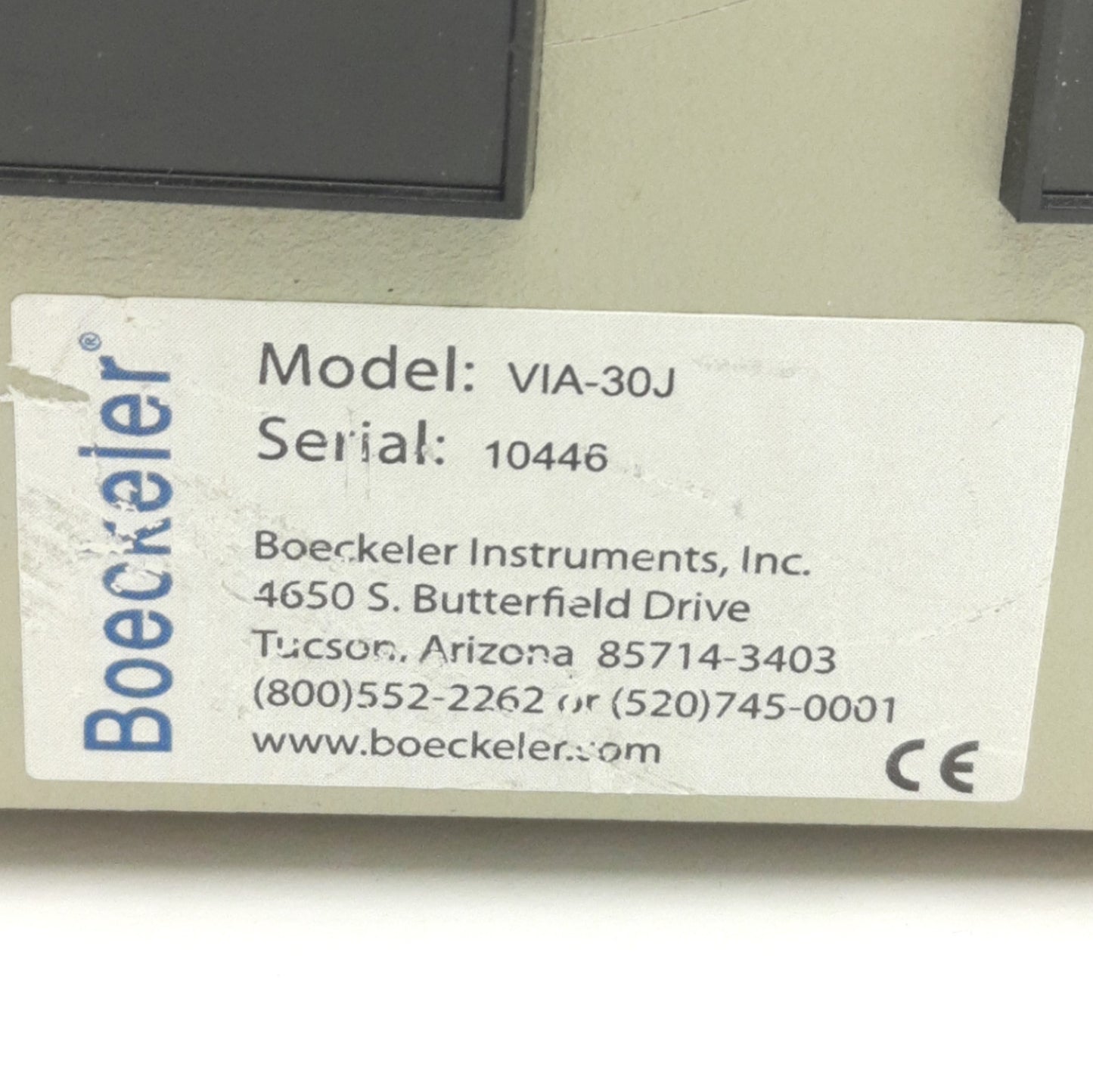 Used Boeckeler VIA-30J Video Image Crossline Generator Controller 110/220VAC 60Hz