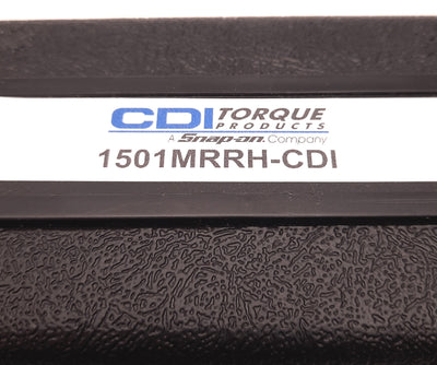 Used CDI 1501MRRH-CDI Dual Scale Torque Wrench 20-150 InLbs, 1/4" Drive Increments: 1