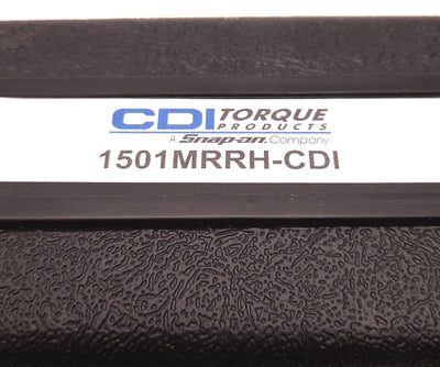 Used CDI 1501MRRH-CDI Dual Scale Torque Wrench 20-150 InLbs, 1/4" Drive Increments: 1
