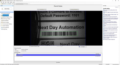 Used Cognex DM200Q Dataman 200 Barcode Scanner/Reader 1DMax High-Speed Liquid Lens