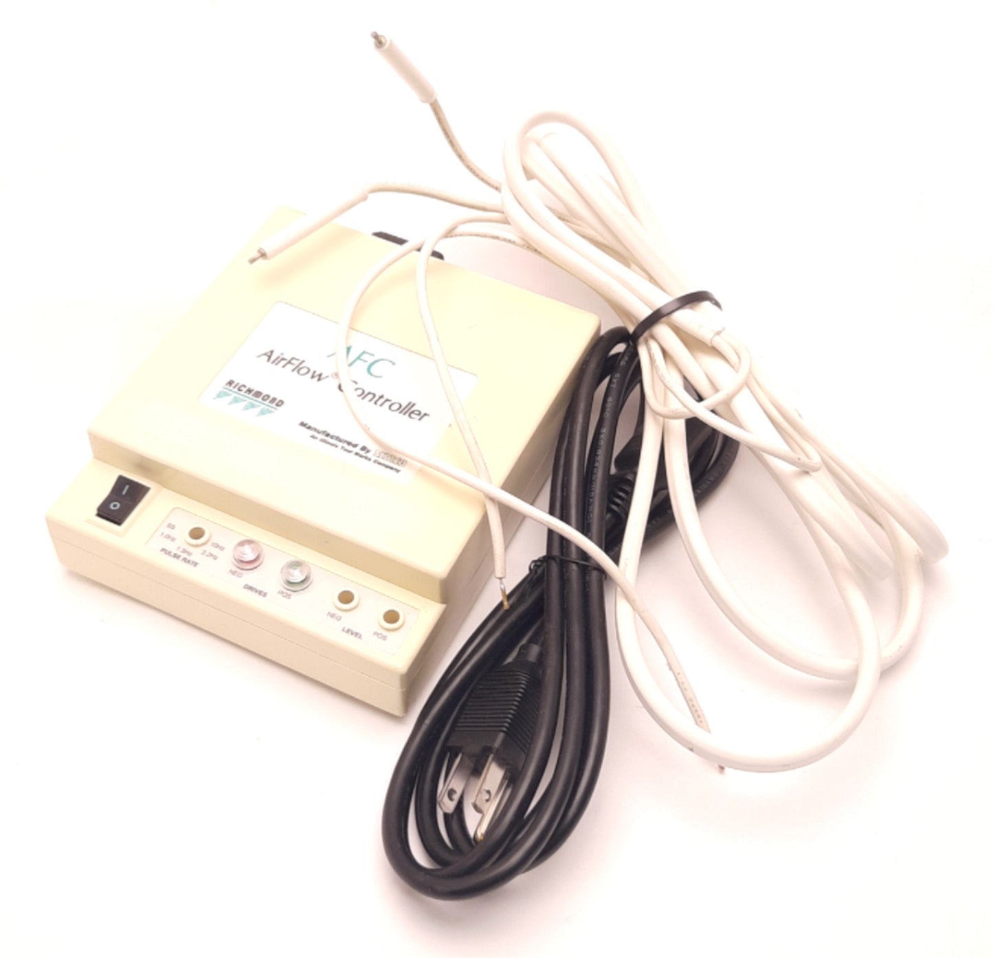 Used Simco AFC-2 Air Flow Controller w AC and HV Cable 115v AC 4 Watt, 100 Psig Max