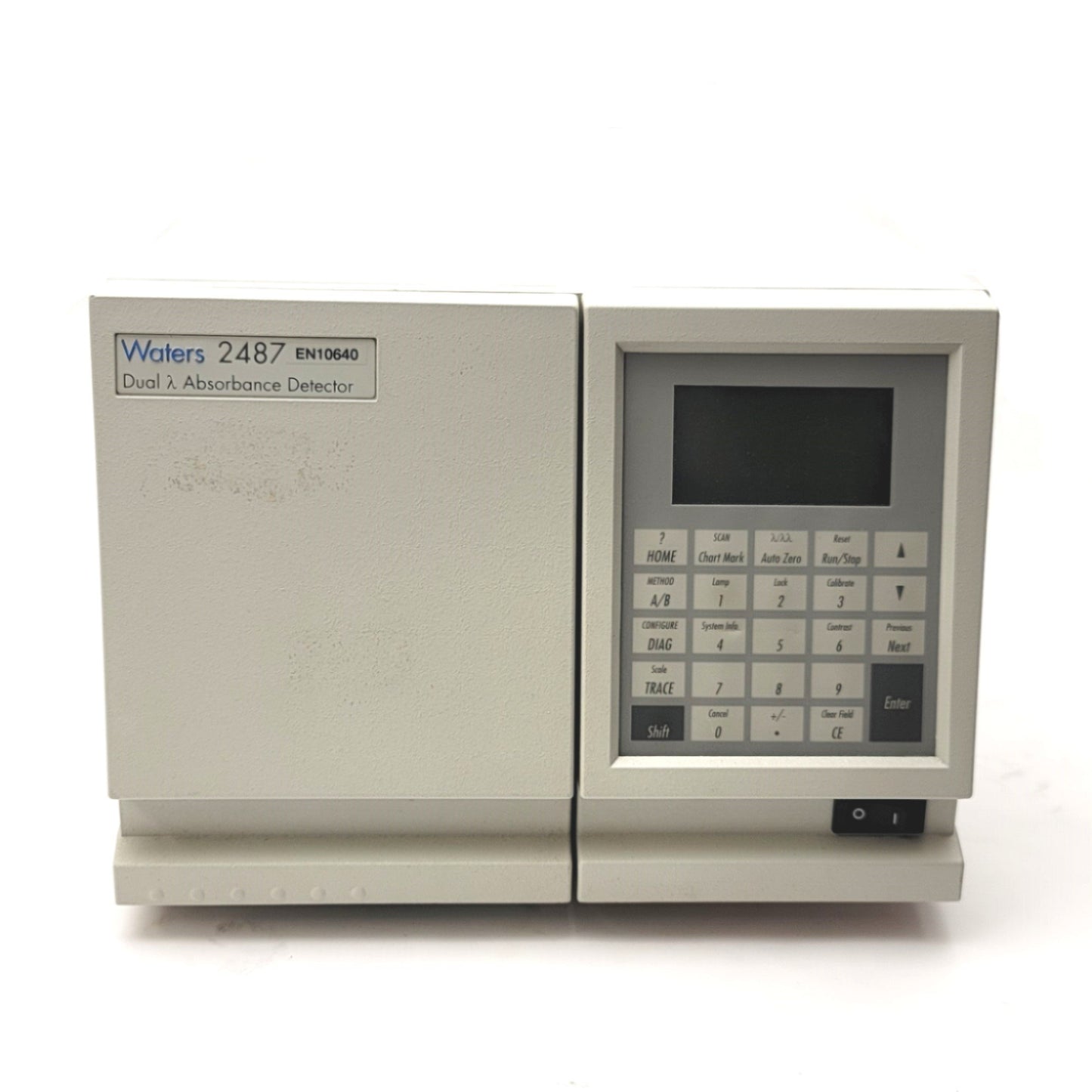 Used Waters 2487 Dual Wavelength UV/Vis Absorbance Detector 100-240VAC, IEEE 488