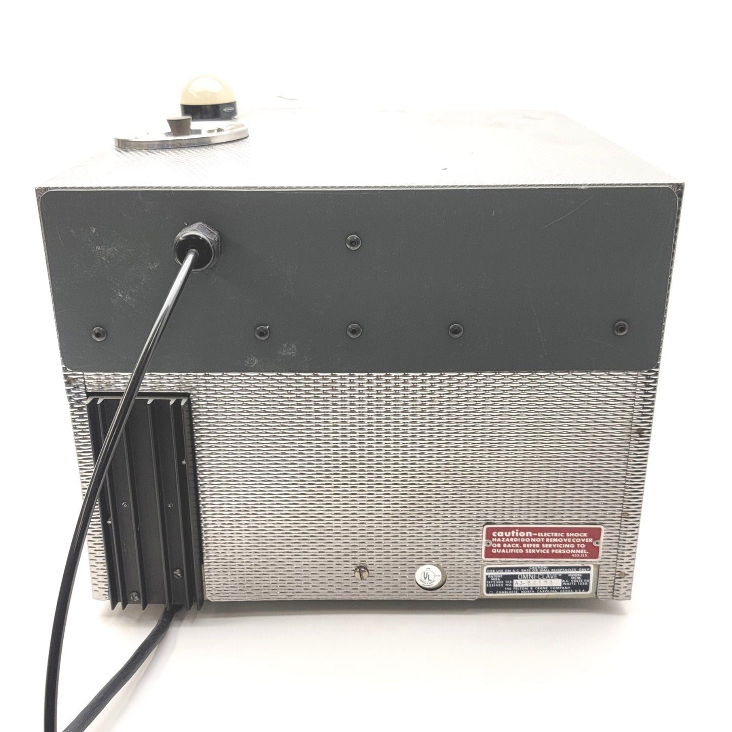 Used Pelton & Crane OCM Omni-Clave Manual Steam Sterilizer With PID Control 120VAC