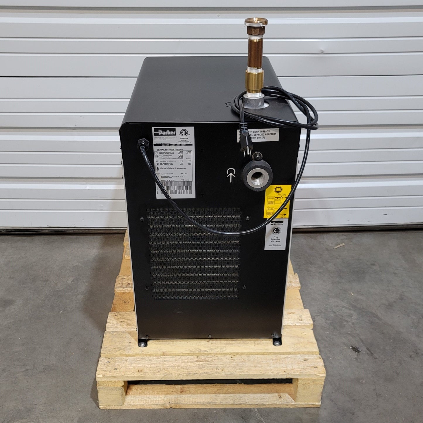 Used Parker SPS075-A11516016TIU Starlette Plus-E Compressed Air Dryer 115VAC, 75CFM