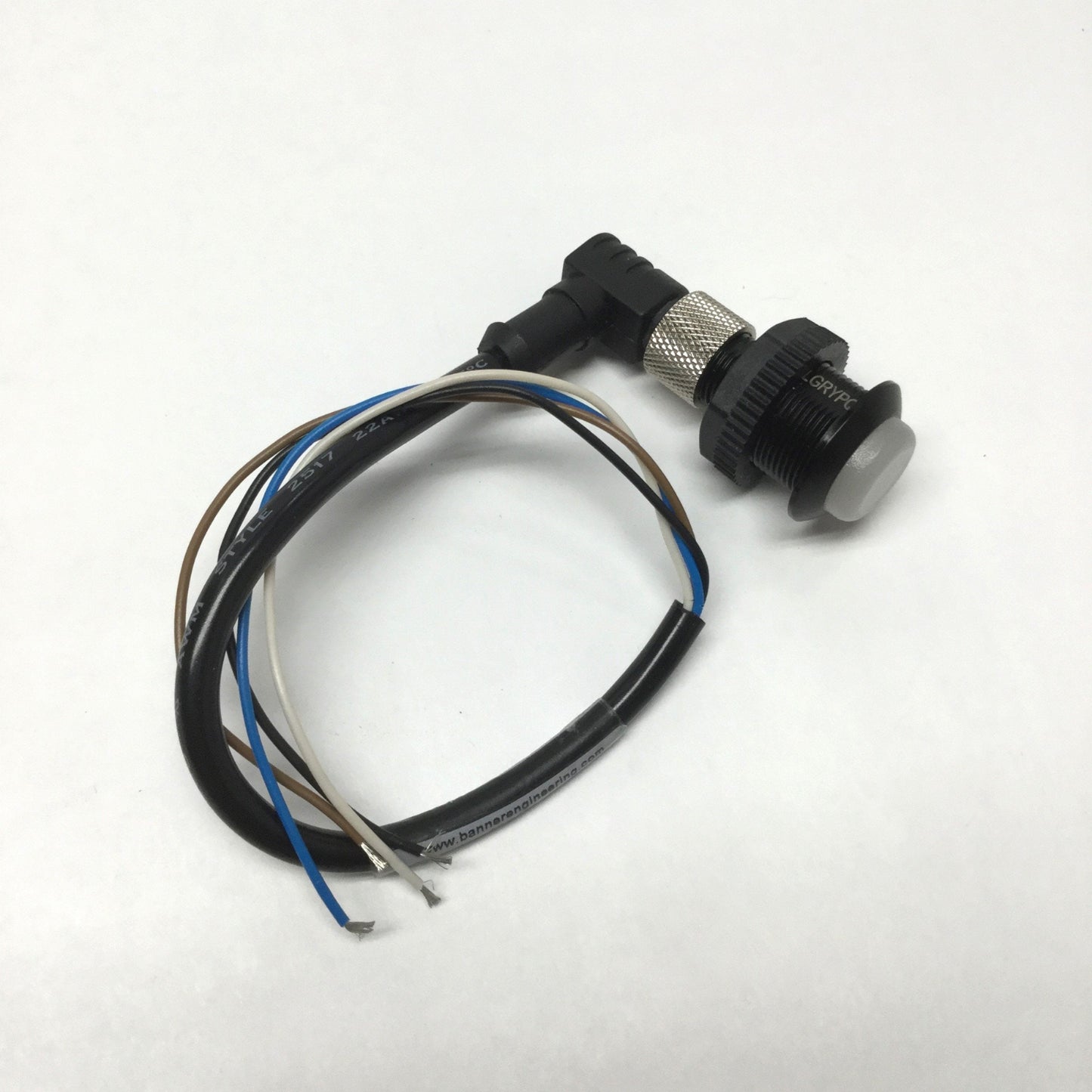 Used Banner S18LGRYPQ EZ-Light LED Indicator, 3-Color, Green-Red-Yellow, 10-30VDC