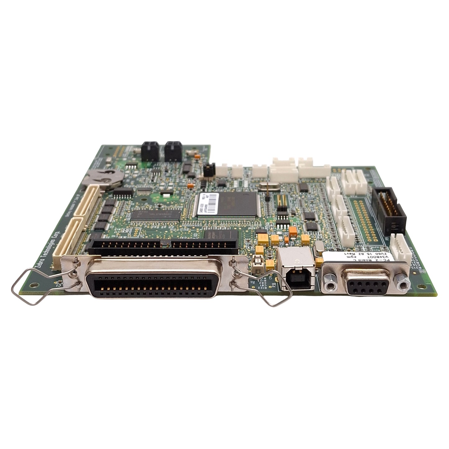 Used Zebra 34901-030 Rev N Main Control Board, USB, Serial, For 170XiIII+ Printer