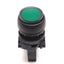 Used Allen Bradley 800F-Q3G Illuminated LED Green Pushbutton Switch, 24V AC/DC