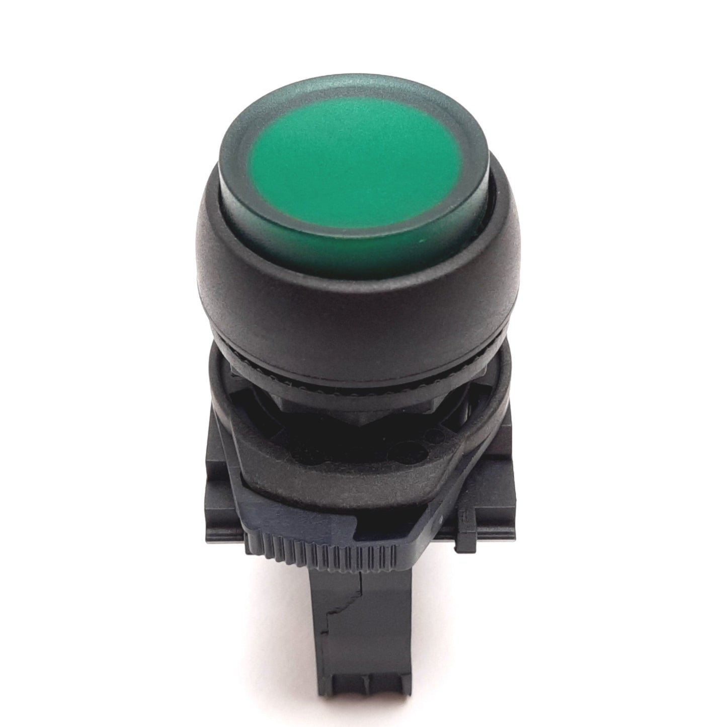 Used Allen Bradley 800F-Q3G Illuminated LED Green Pushbutton Switch, 24V AC/DC