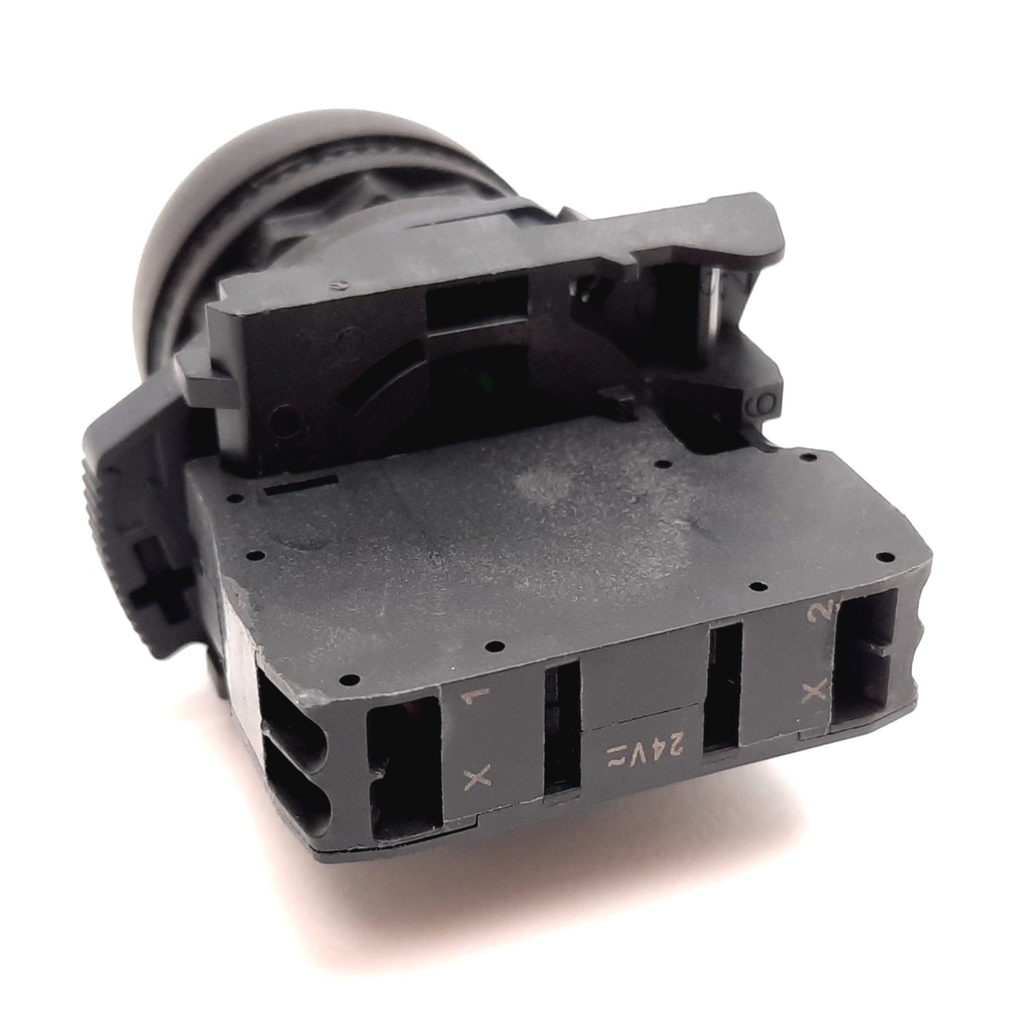 Used Allen Bradley 800F-Q3G Illuminated LED Green Pushbutton Switch, 24V AC/DC