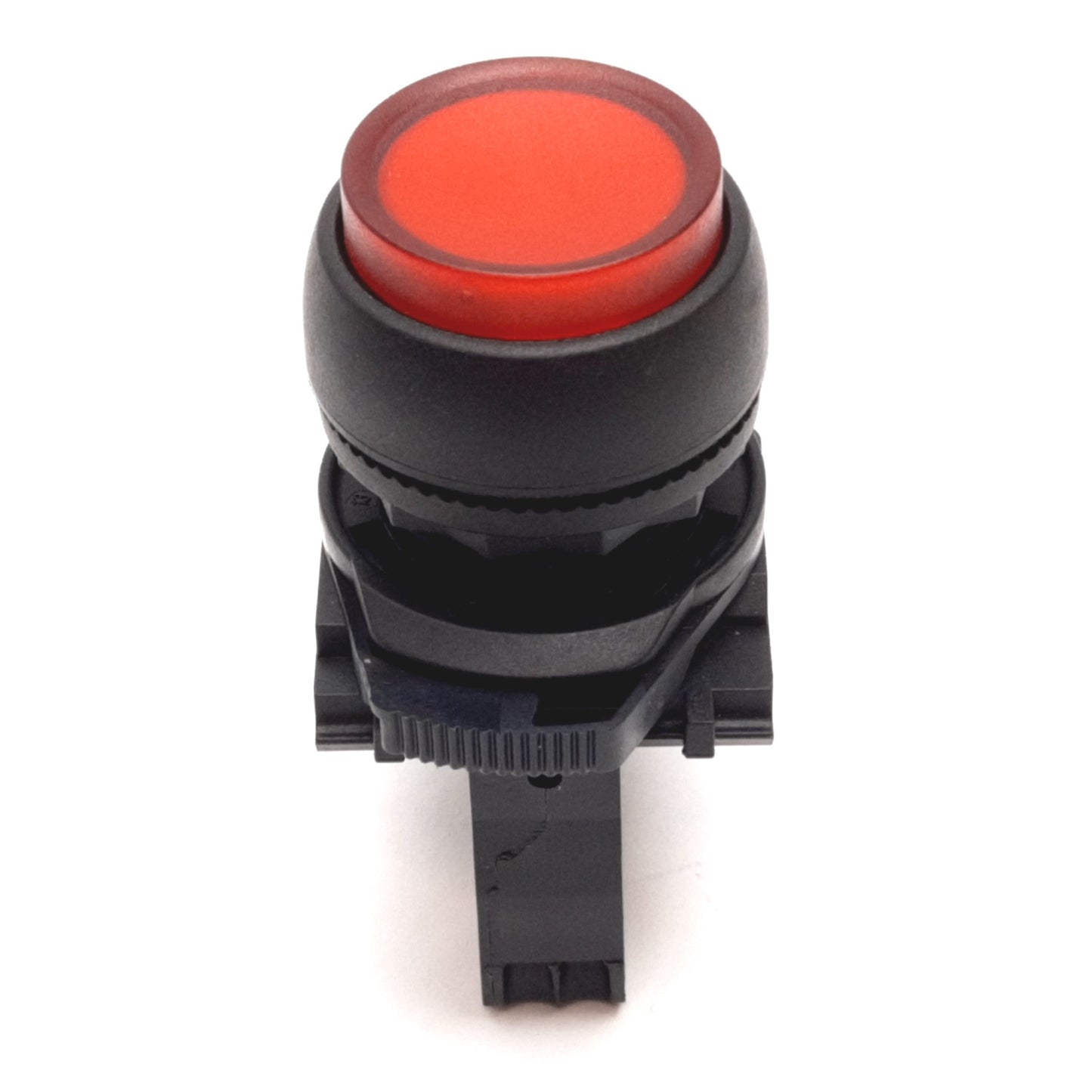 Used Allen Bradley 800F-Q3R Illuminated LED Red Pushbutton Switch, 24V AC/DC