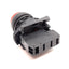 Used Allen Bradley 800F-Q3R Illuminated LED Red Pushbutton Switch, 24V AC/DC