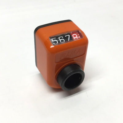 Used Fiama OP3A20DXF14R Rotary Position Indicator Clockwise 4-Digit Counter, Ø14mm