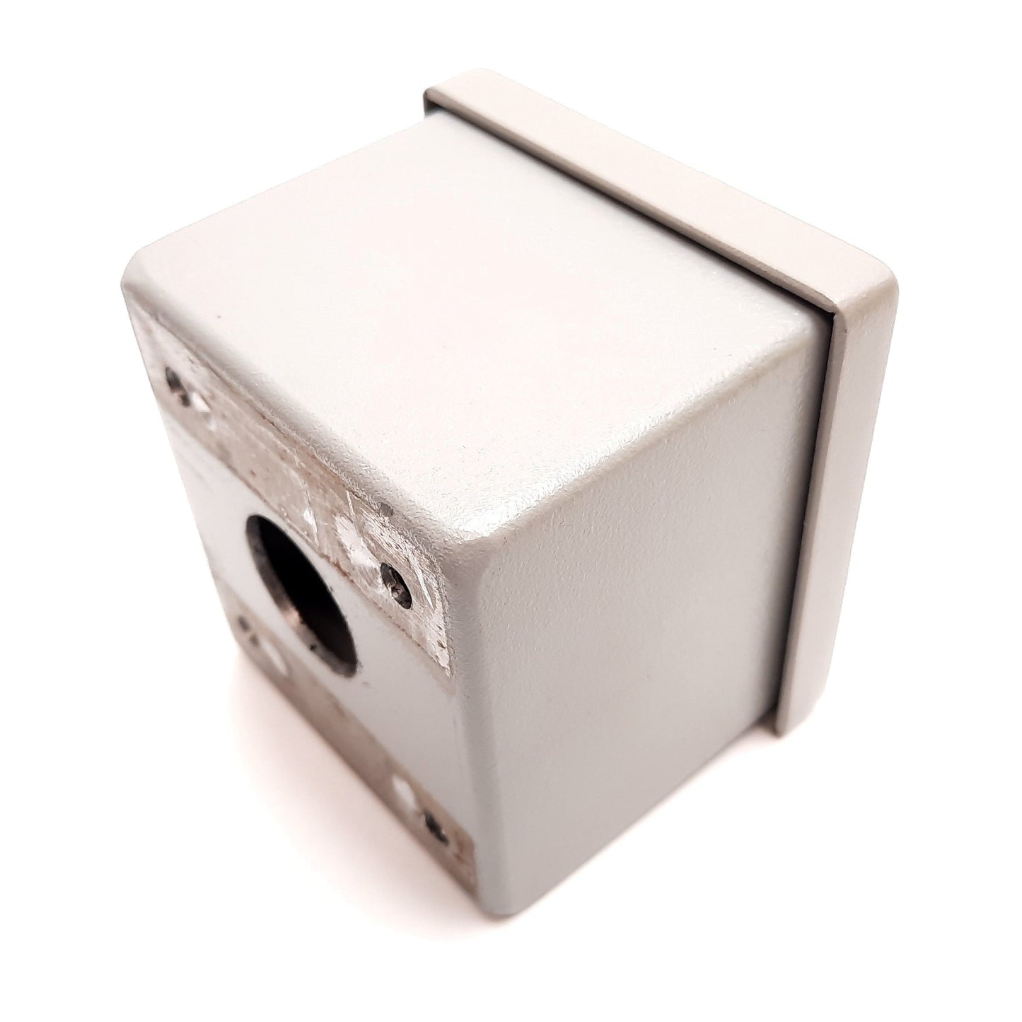 Used Hubbell Wiegmann PB1 Push Button Enclosure, Steel, 30mm, 3.8" x 3.6" x 3"