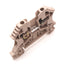 Used Lot of 11 Weidmuller WDU2.5 Terminal Block, Rating: 600V 20A, 26-12AWG