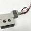 Used SMC SY3140-5LZ Solenoid Valve 5-Port 2-Position, 24VDC on Base 1/8" NPT, 0.7MPa
