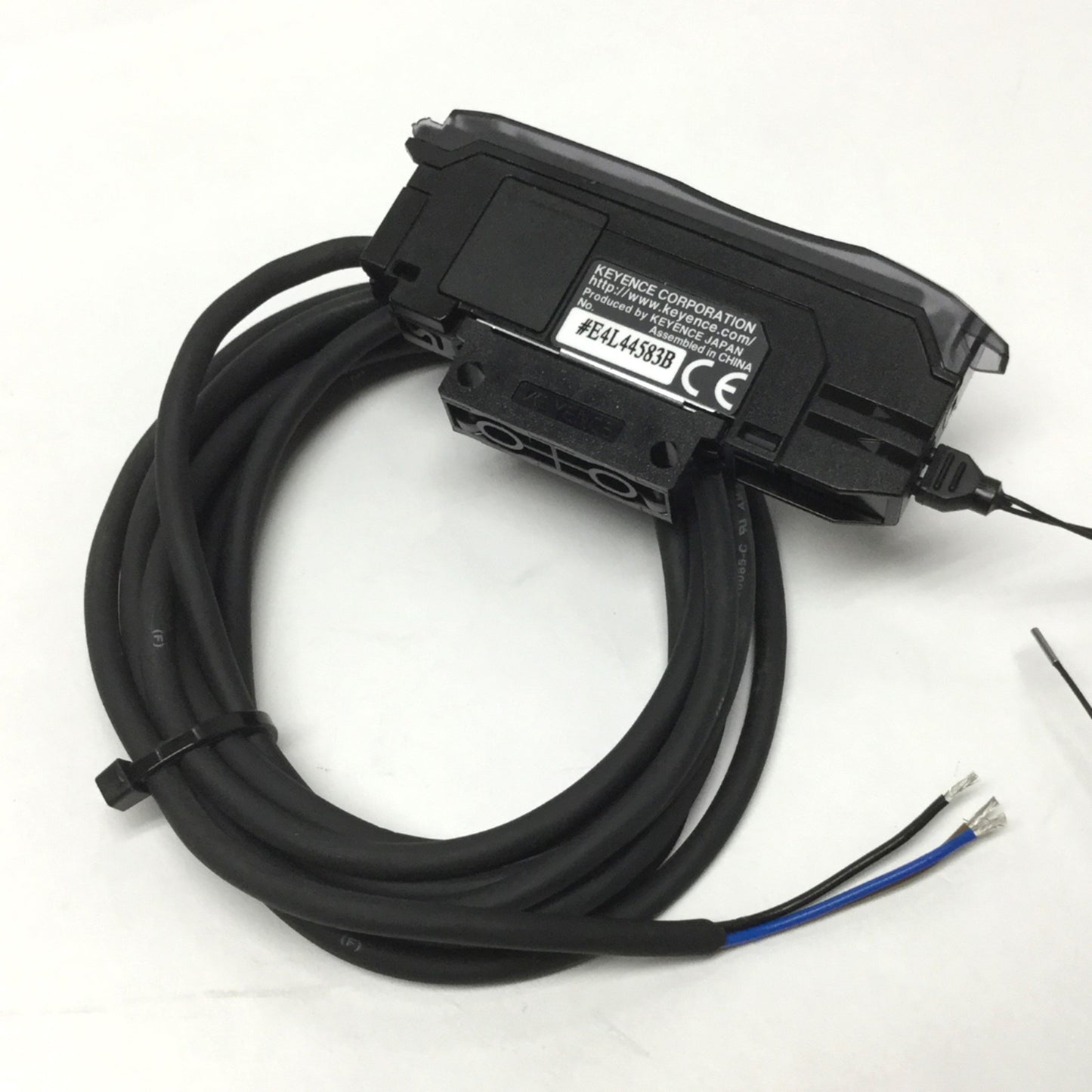 Used Keyence FS-N11N Digital Fiber Optic Sensor Amplifier, 1 Output, NPN, 12-24VDC
