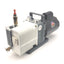 Used Varian Alcatel Adixen 210-SDX Dual Stage Rotary Vacuum Pump 115/208-230VAC 1-Ph