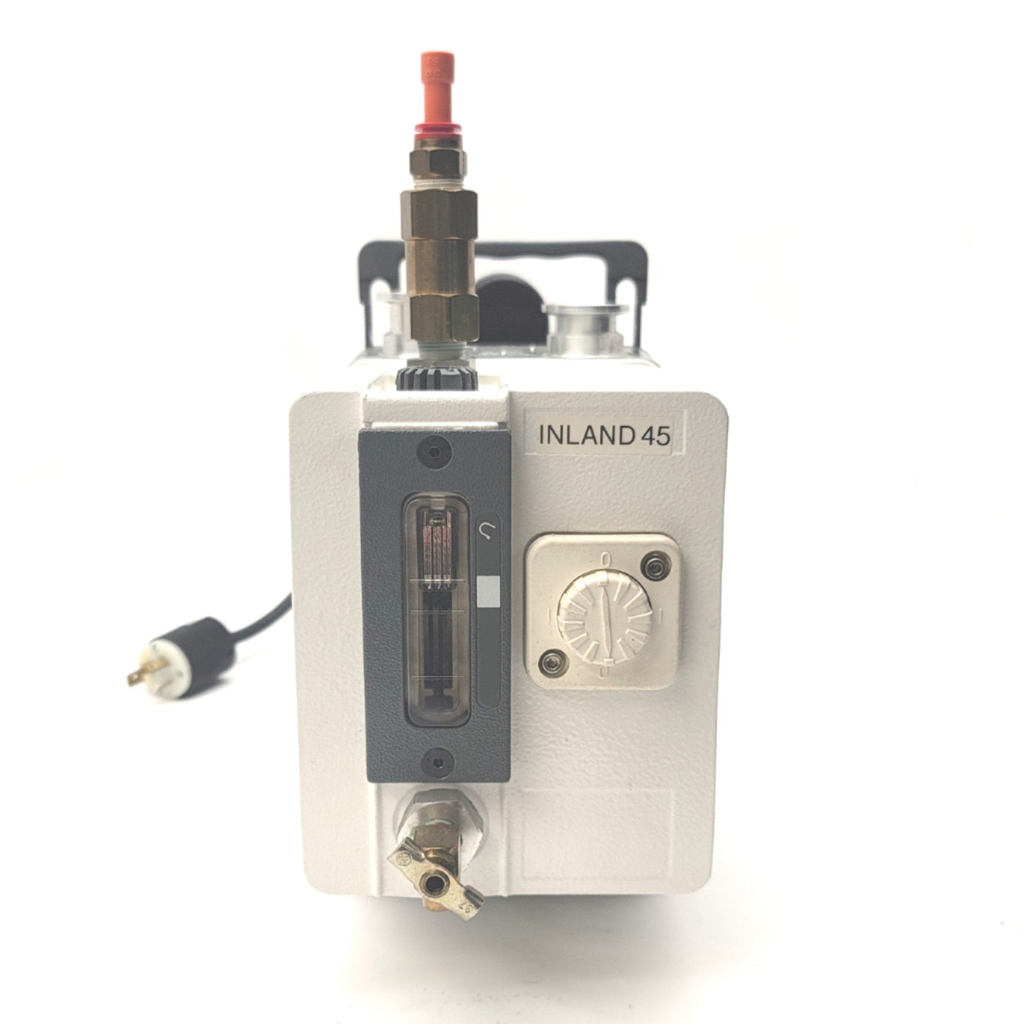 Used Varian Alcatel Adixen 210-SDX Dual Stage Rotary Vacuum Pump 115/208-230VAC 1-Ph