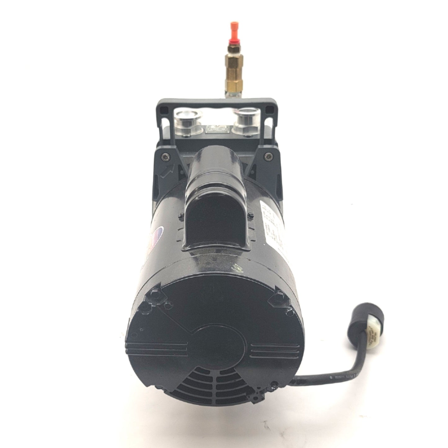 Used Varian Alcatel Adixen 210-SDX Dual Stage Rotary Vacuum Pump 115/208-230VAC 1-Ph