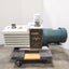 Used Stokes V-013-2 MicroVane Rotary Vane Vacuum Pump 208-230/460VAC 3-Ph, 2Hp, KF40